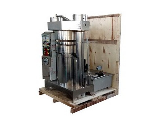 آلة ضغط الزيت التجارية المصنوعة من السبائك زيت الزيتون الهيدروليكي في عمان